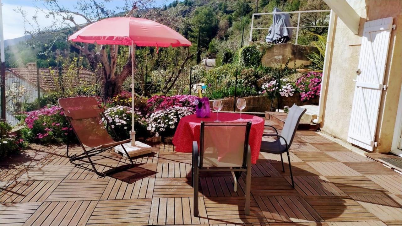 Studio Le Romantique A 20 Kms De Nice Bendejun Экстерьер фото