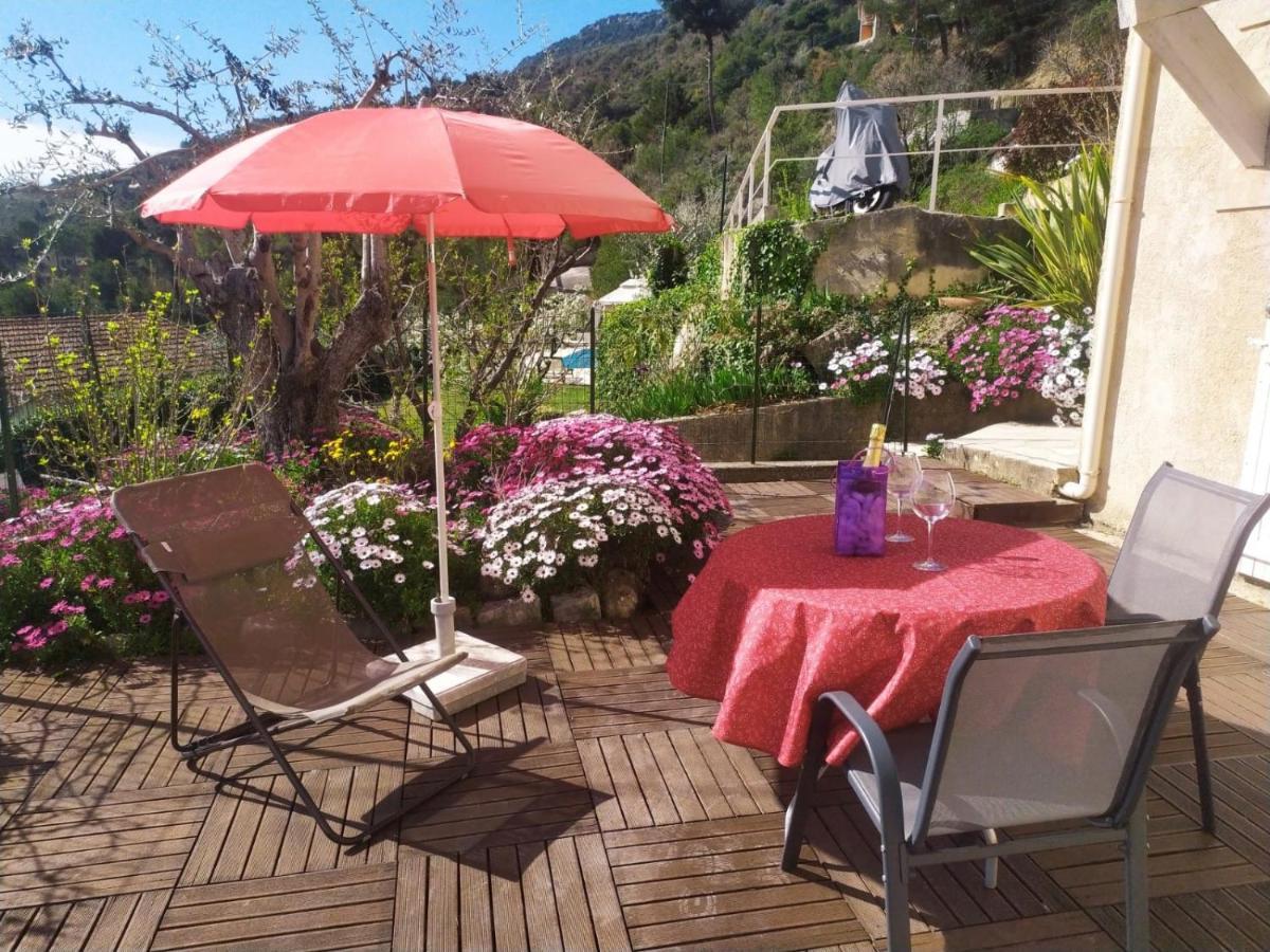 Studio Le Romantique A 20 Kms De Nice Bendejun Экстерьер фото