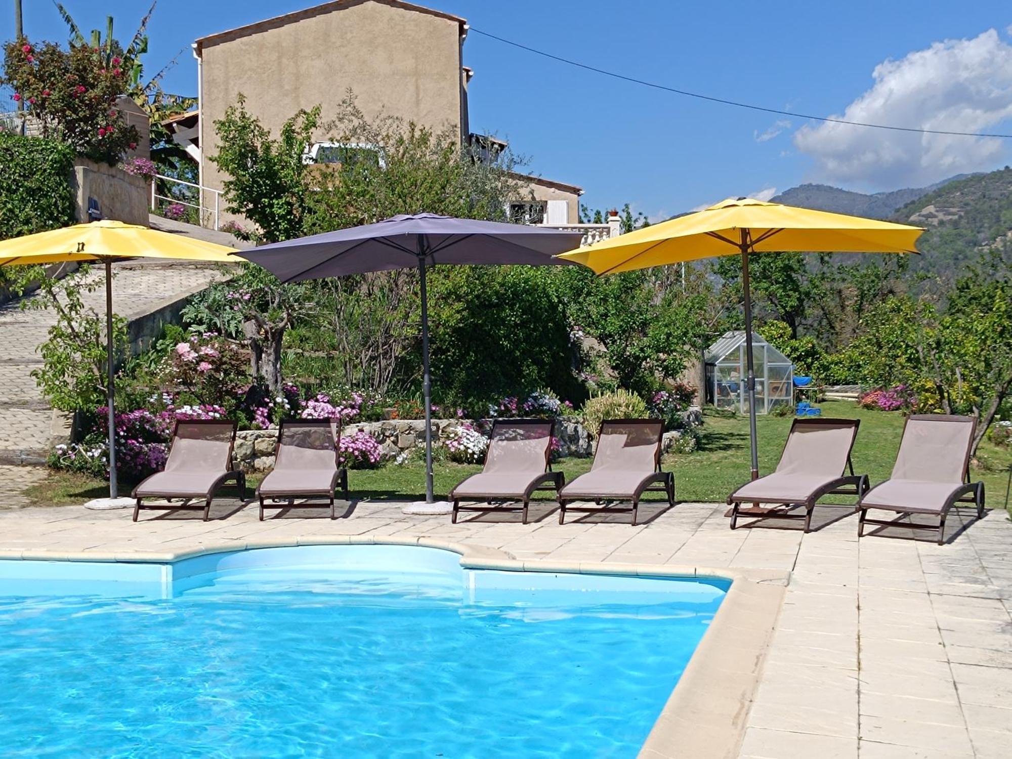 Studio Le Romantique A 20 Kms De Nice Bendejun Экстерьер фото