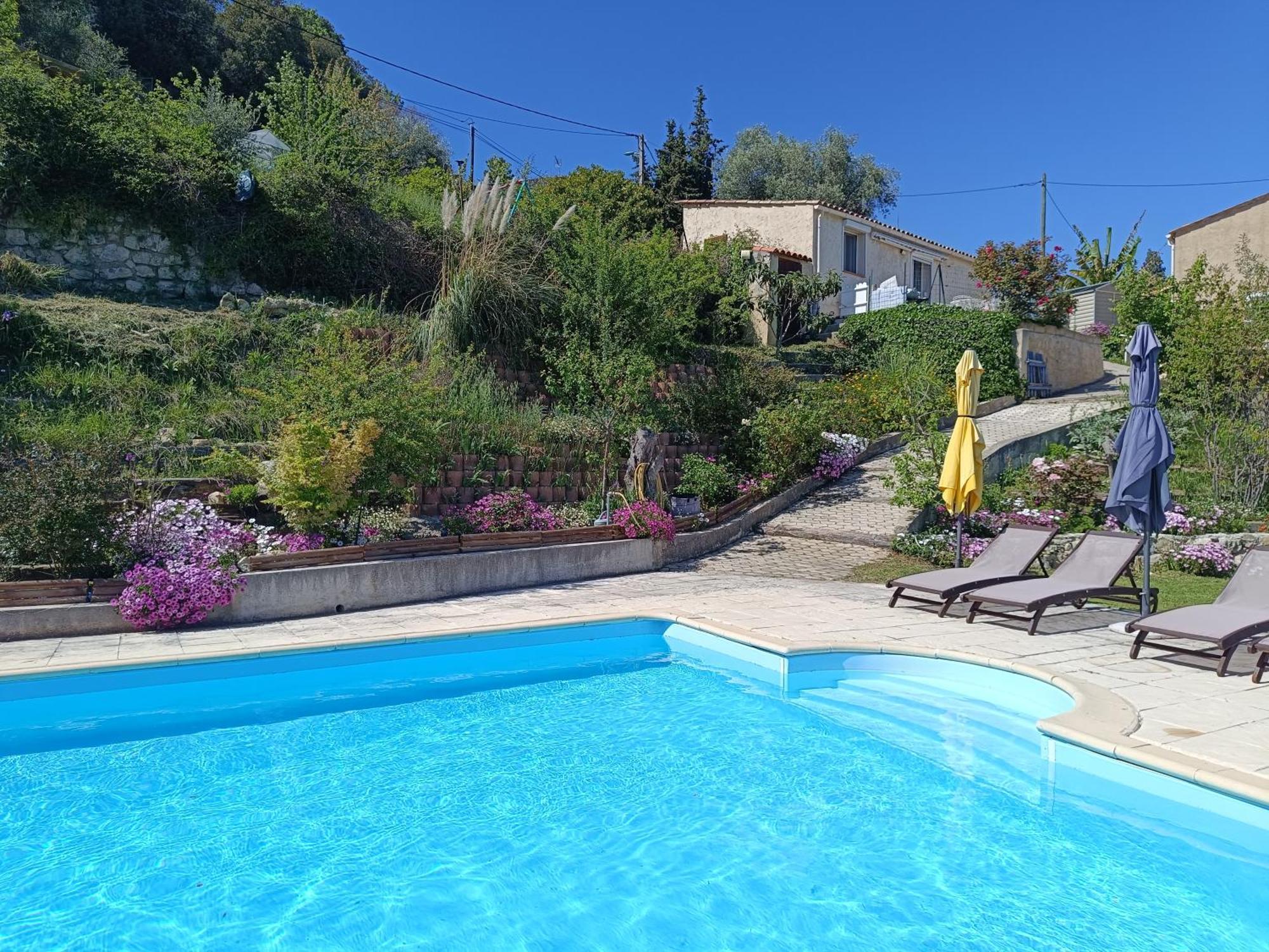 Studio Le Romantique A 20 Kms De Nice Bendejun Экстерьер фото
